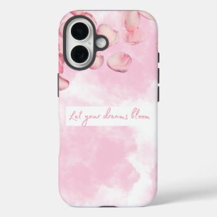Funda iPhone 16 Casos de iPhone "Dejen que florezcan tus sueños"
