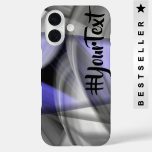 Funda iPhone 16 Casos de iPhone Violeta de Lavanda Resumen de Tend