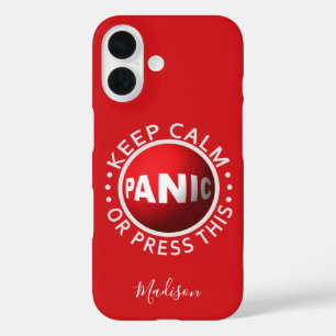 Funda iPhone 16 Casos de teléfono con nombres personalizados de bo