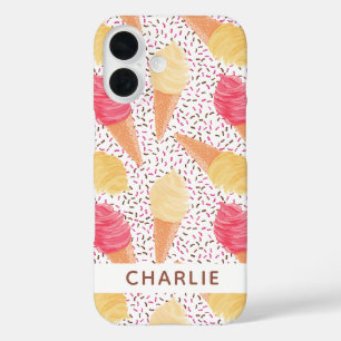 Funda iPhone 16 Casos de teléfono con nombres personalizados de pa