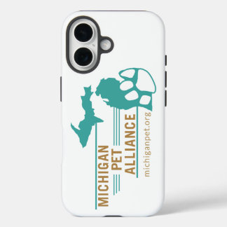 Funda iPhone 16 Casos de teléfono de Alliance Mascota de Michigan