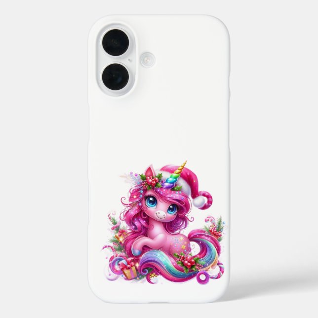 Funda iPhone 16 Cass para iPhone de Apple de Unicorn (Reverso )