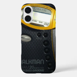 Funda iPhone 16 Cassette Walkman