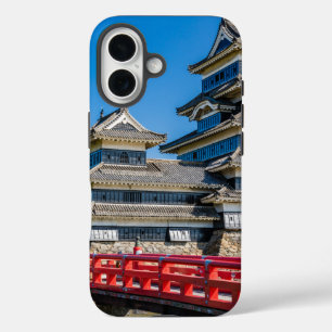 Funda iPhone 16 Castillo y puente de Matsumoto
