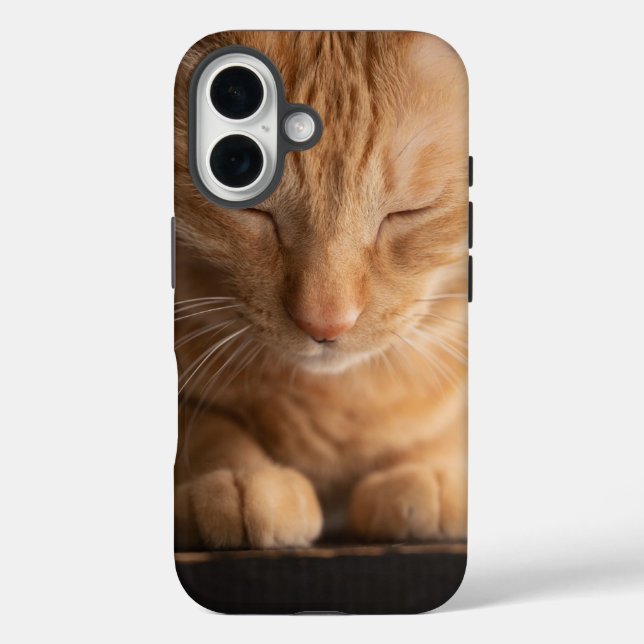 Funda iPhone 16 Cat Apple Iphone 16 Case (Reverso )