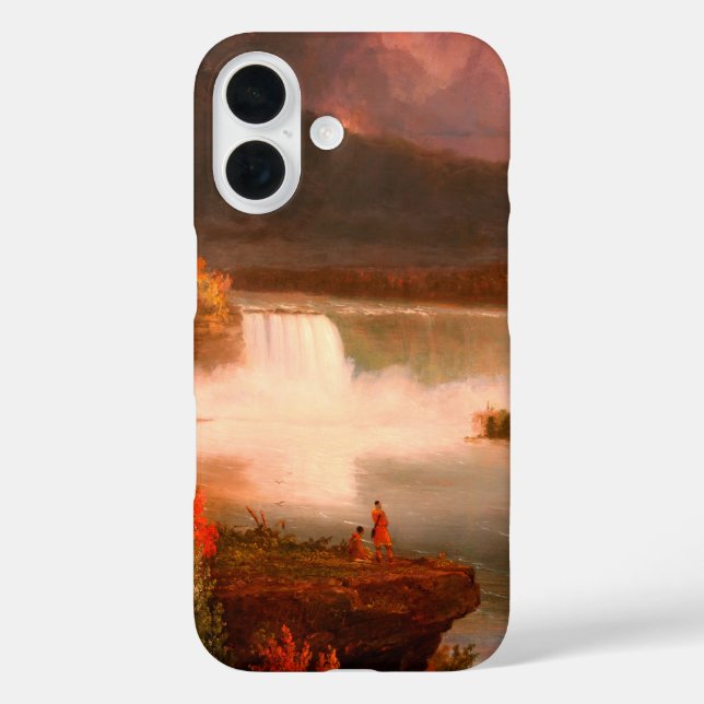 Funda iPhone 16 Cataratas del Niágara 1830 (Reverso )