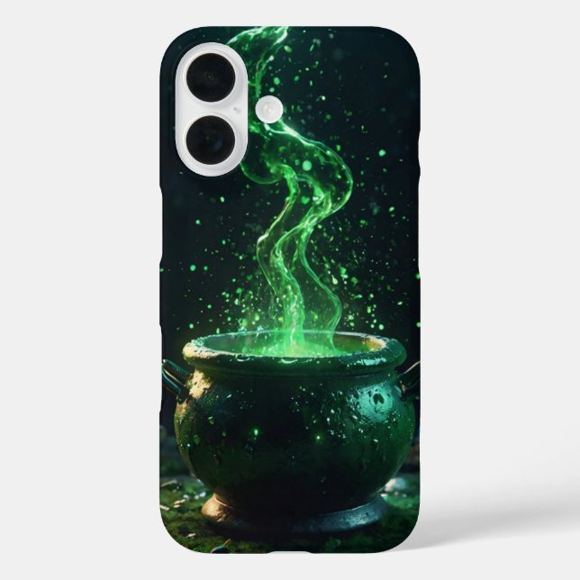 Funda iPhone 16 Cauldron mágico (Reverso )