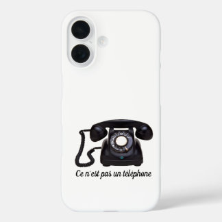 Funda iPhone 16 Ce n'est pas un téléphone