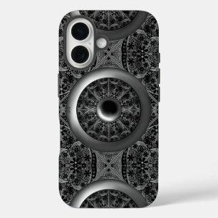 Funda iPhone 16 Ceramic Lace Black