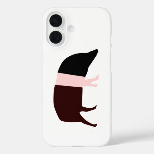 Funda iPhone 16 Cerdo Saddleback