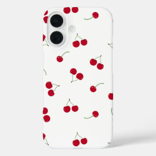Funda iPhone 16 Cereza Cerezas