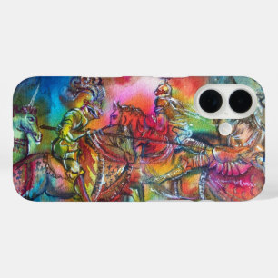 FUNDA iPhone 16 CHANSON DE ROLAND, COMBATE DE LOS CABALLEROS EN TO