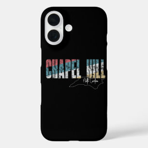 Funda iPhone 16 Chapel Hill Carolina del Norte Guay Retro Weathere