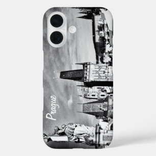 Funda iPhone 16 Checo, Praga - Arte de arquitectura
