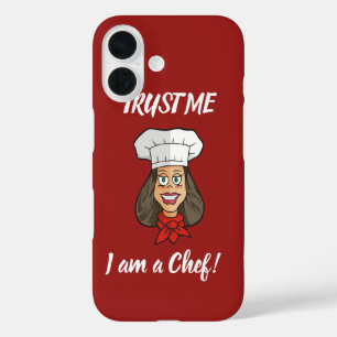 Funda iPhone 16 Chef femenino