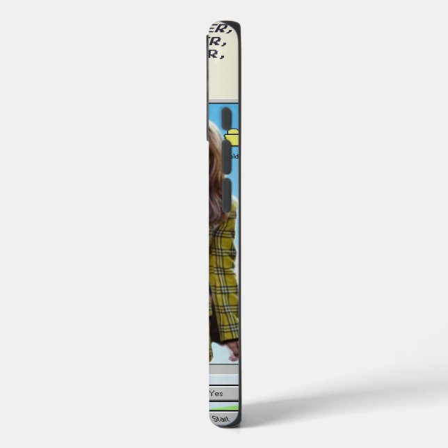 Funda iPhone 16 Cher no tiene ni idea  (Reverso / Izquierdo )