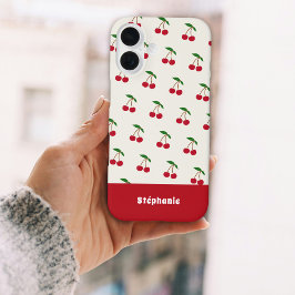 Funda iPhone 16 Cherry