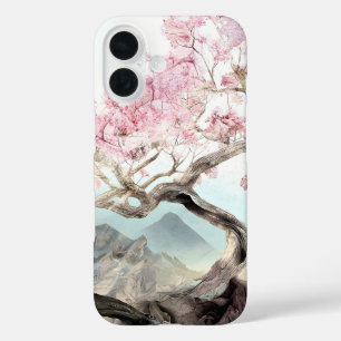 Funda iPhone 16 Cherry Blossom Serenade