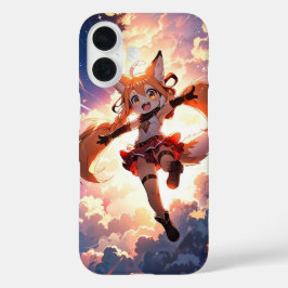Funda iPhone 16 Chibi Fox Chica