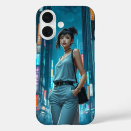 Funda iPhone 16 chica de caso de teléfono en Tokio
