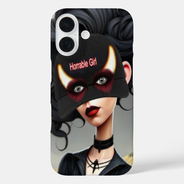 Funda iPhone 16 Chica horrible linda  (Reverso )
