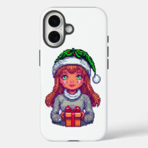Chica linda de Navidad