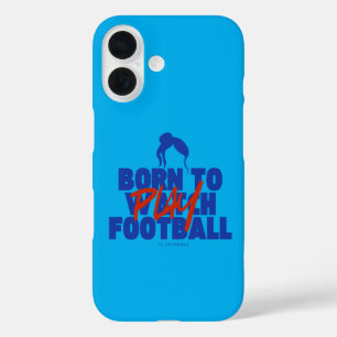 Funda iPhone 16 Chica Nacida para Jugar Fútbol
