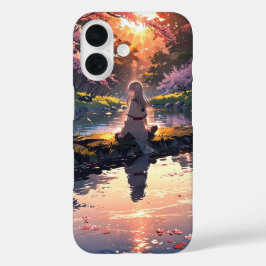 Funda iPhone 16 Chica River Sunset