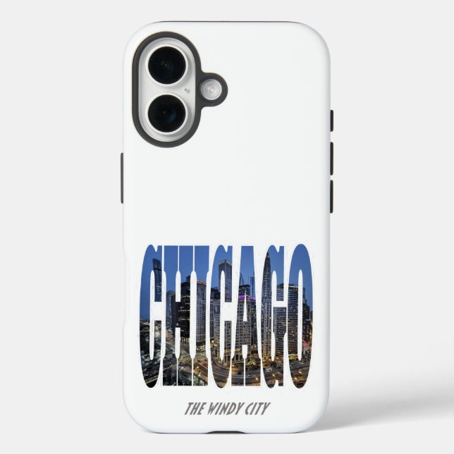 Funda iPhone 16 Chicago La Ciudad del Viento (Reverso )