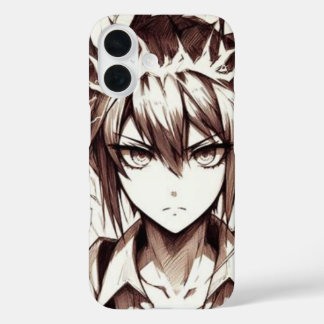 Funda iPhone 16 chicas de anime.