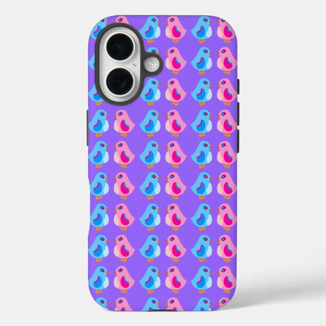 Funda iPhone 16 Chicas de arte (Reverso )
