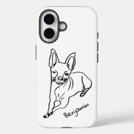 Funda iPhone 16 Chihuahua, adorable desde el punto de vista de las