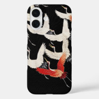Chinoiserie Grulla Voladora Zen Kimono Minimalista