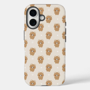 Funda iPhone 16 Chonky Brown Bear
