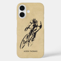 Ciclista Road Racer con nombre