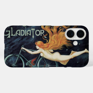 Funda iPhone 16 Ciclos de gladiador, Art Nouveau victoriano vintag