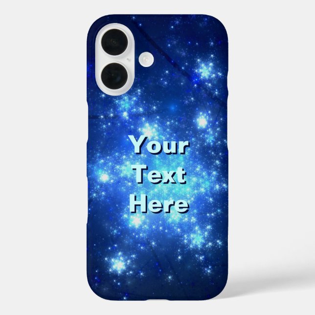 Funda iPhone 16 Cielo nocturno (Reverso )
