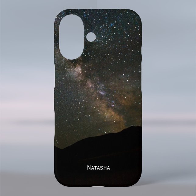 Funda iPhone 16 Cielo nocturno de la Vía Láctea. Personalizado. (Subido por el creador)