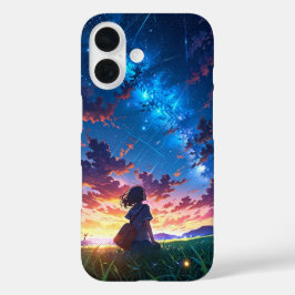 Funda iPhone 16 Cielo nocturno de verano