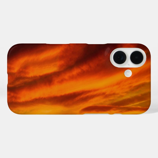 Funda iPhone 16 Cielo pintado (Reverso (Horizontal))