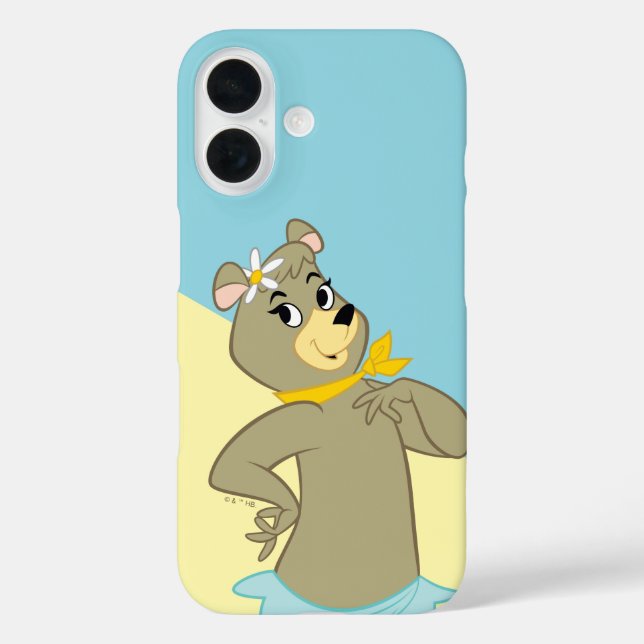 Funda iPhone 16 Cindy Bear Playful Pose (Reverso )