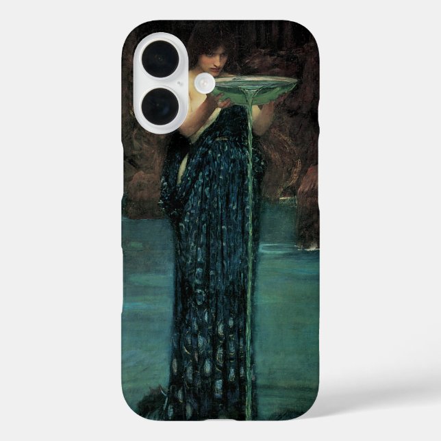 Funda iPhone 16 Circe Invidiosa por John William Waterhouse (Reverso )