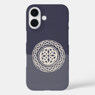 Funda iPhone 16 Círculo sagrado - Knot celta Mandala