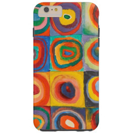 Funda iPhone 16 Círculos de plazas de Kandinsky