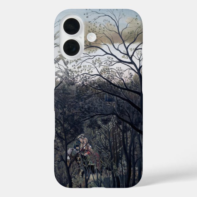 Funda iPhone 16 Cita en el bosque 1889 (Reverso )