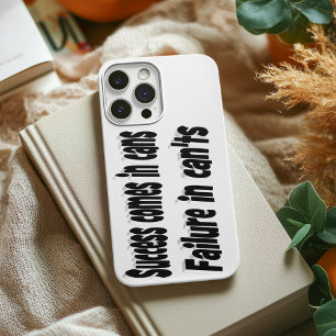 Funda iPhone 16 Cita Motivacional El Éxito Viene en Latas
