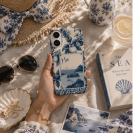 Funda iPhone 16 Citrus azul personalizado