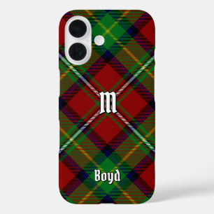 Funda iPhone 16 Clan Boyd Tartan