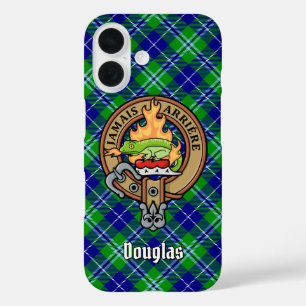 Funda iPhone 16 Clan Douglas Escudo por Tartán