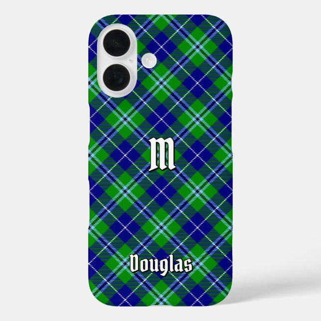 Funda iPhone 16 Clan Douglas Tartan (Reverso )